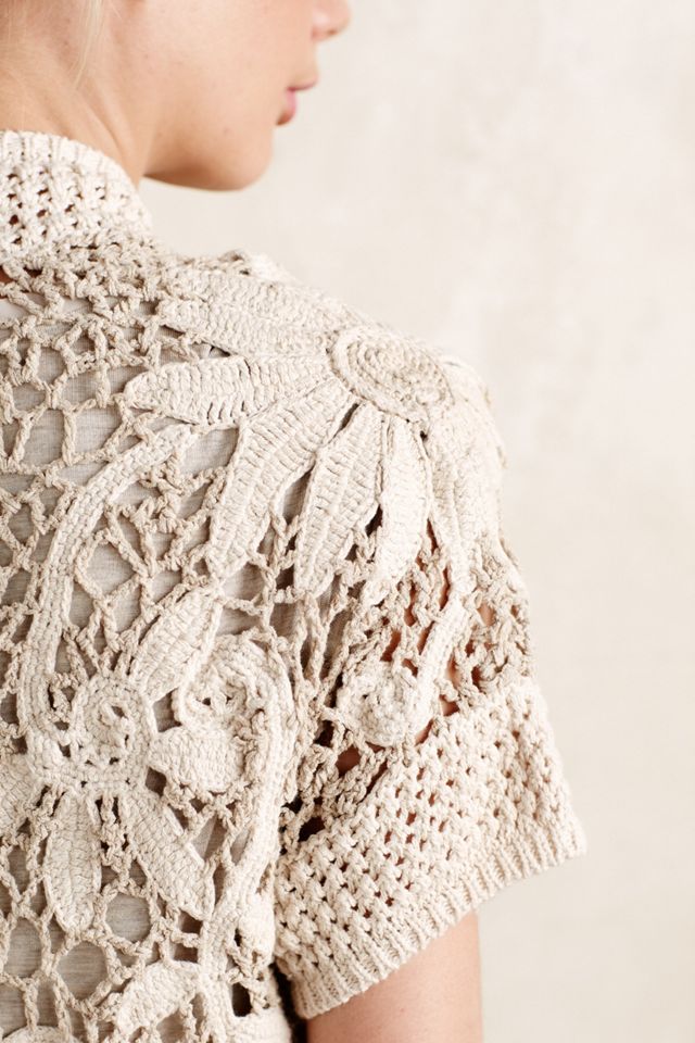 Crocheted Lana Cardigan #2