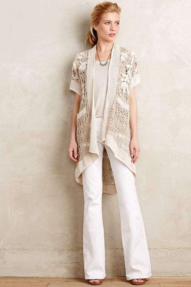 Crocheted Lana Cardigan #3