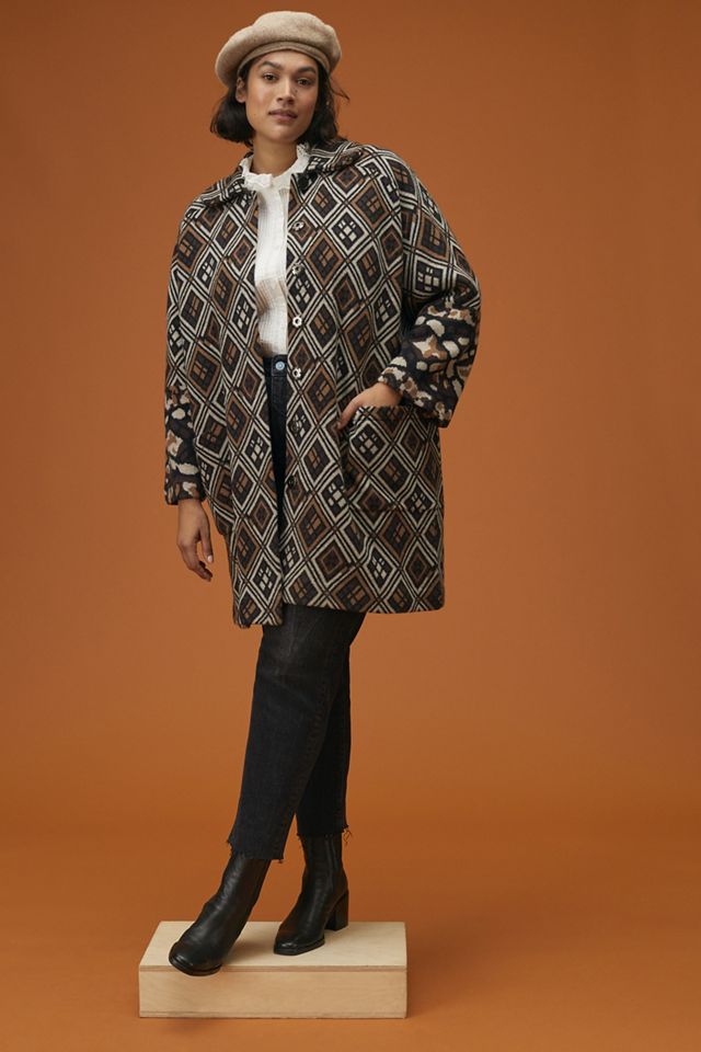 Anthropologie best sale wool coat