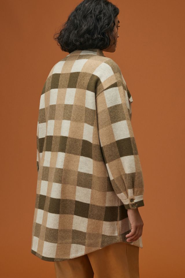 Wool Sweater Coat #7