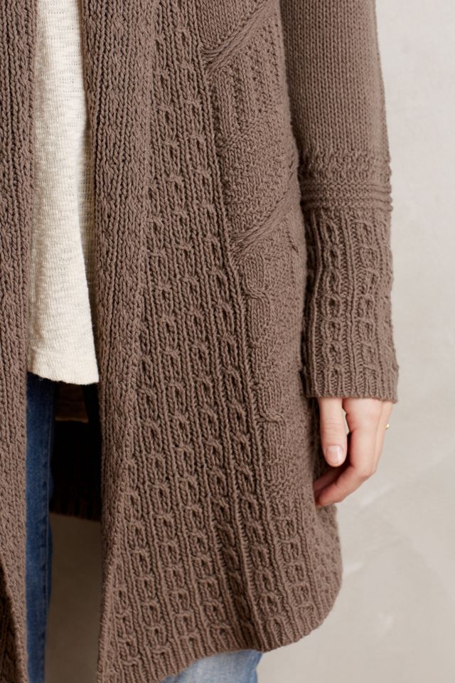 Romi Cable Cardigan | Anthropologie