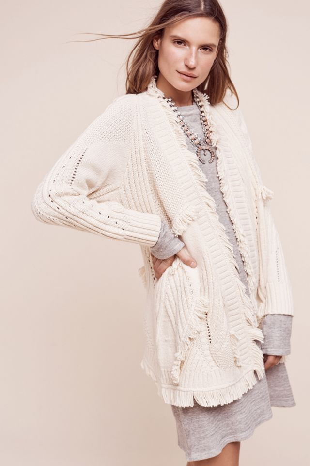 Rima Fringed Cardigan