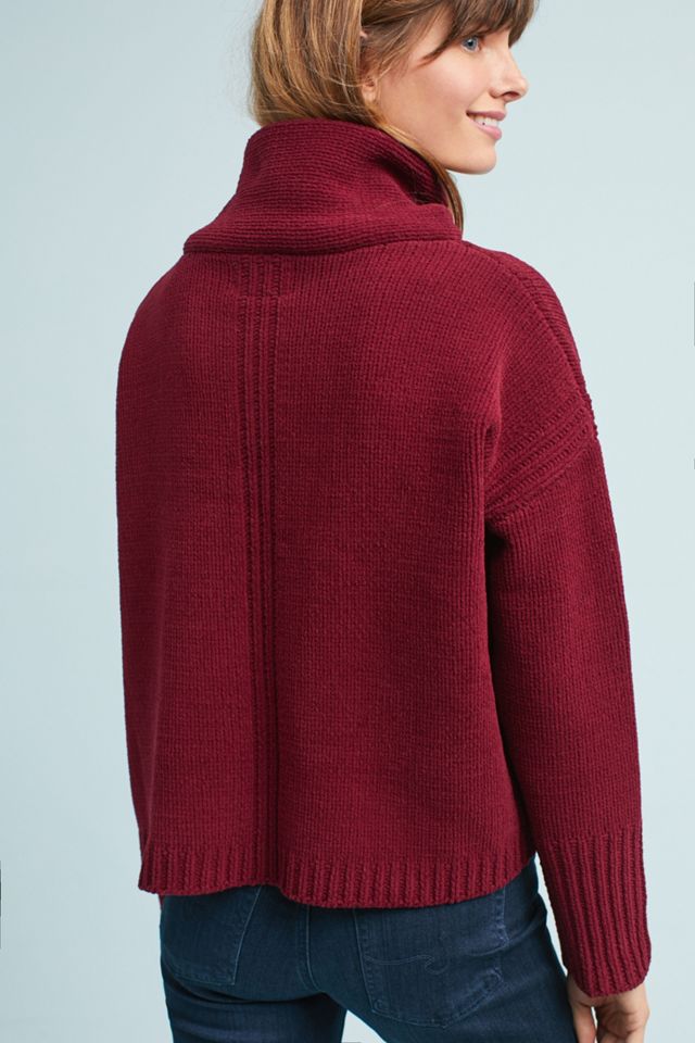Chenille Mock Neck Pullover #2