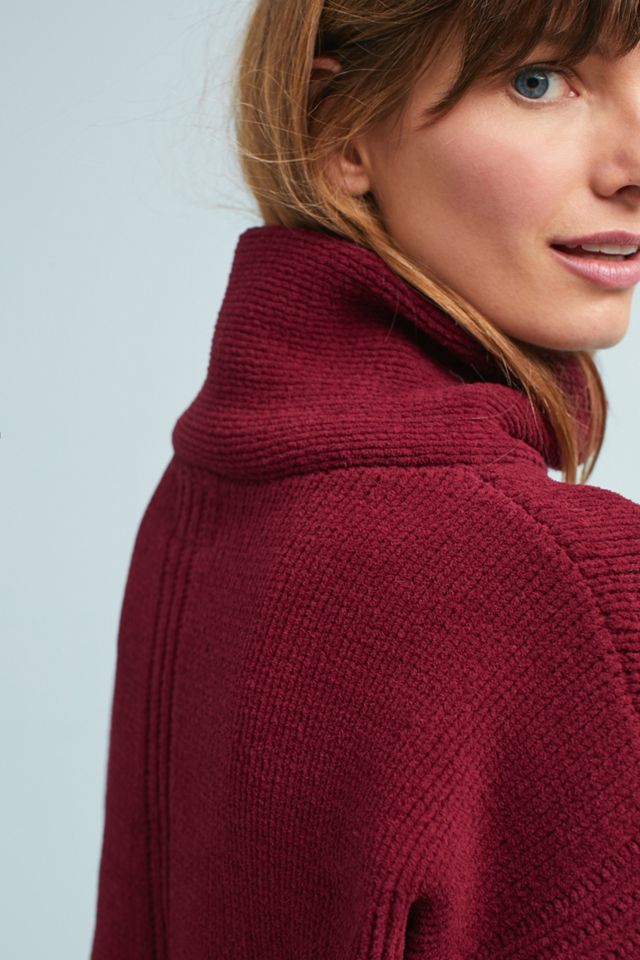 Chenille Mock Neck Pullover #3
