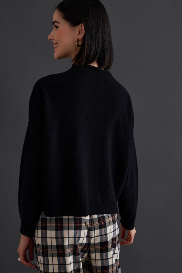 The Alani Cashmere Mock-Neck Sweater by Pilcro #5