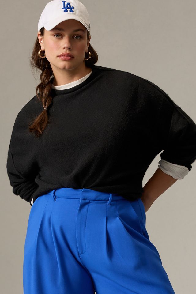 The Alani Cashmere Mock-Neck Sweater by Pilcro #6