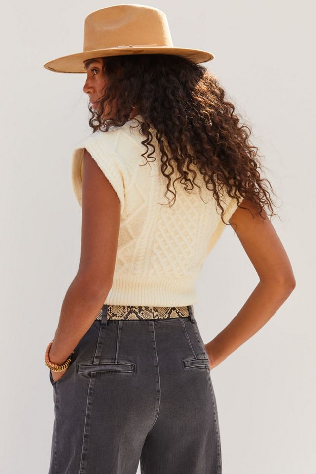 Maeve Martie Cable-Knit Top #2