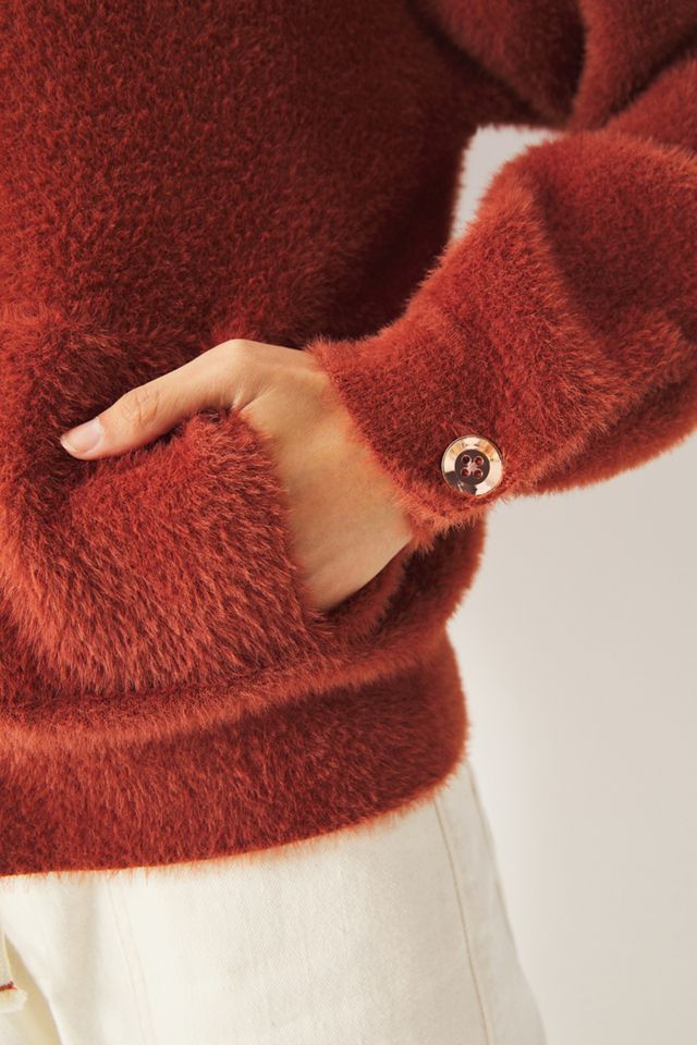 Maeve Kalista Eyelash Sweater Jacket #5