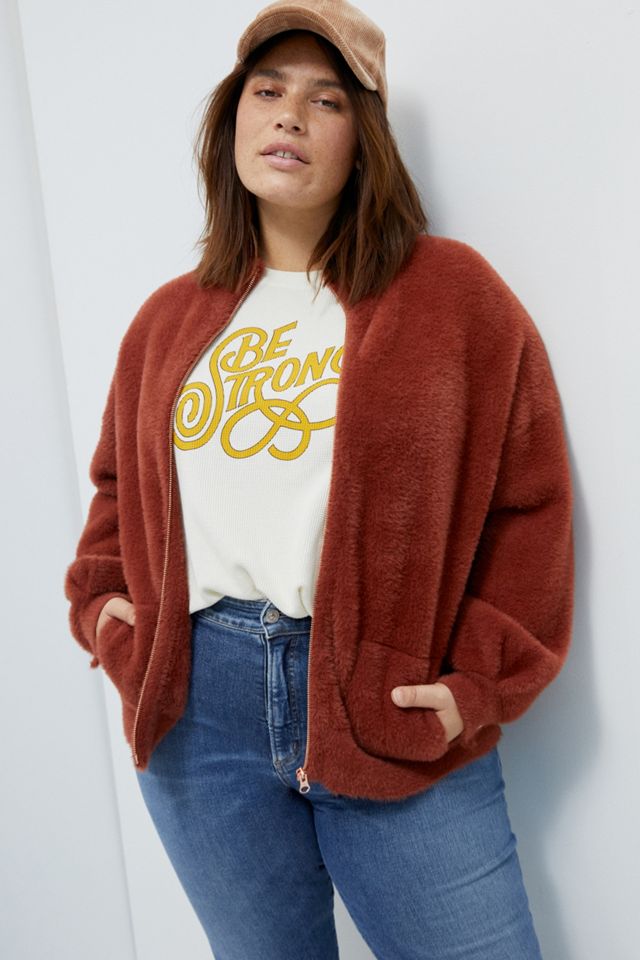 Maeve Kalista Eyelash Sweater Jacket #6