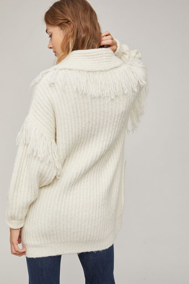 Amanza Fringed Cardigan #2