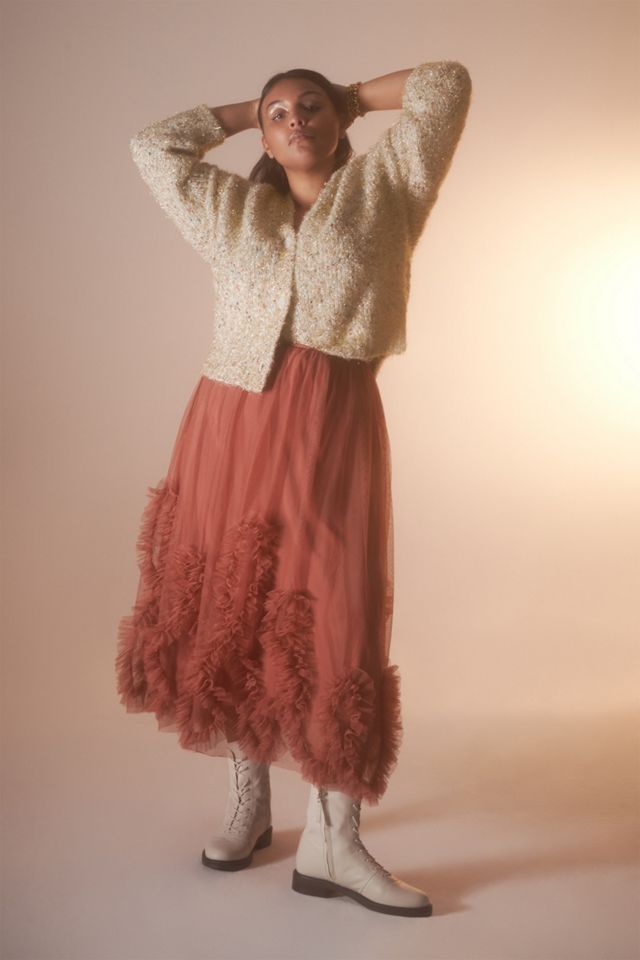Maeve Twinkle Cropped Cardigan #4
