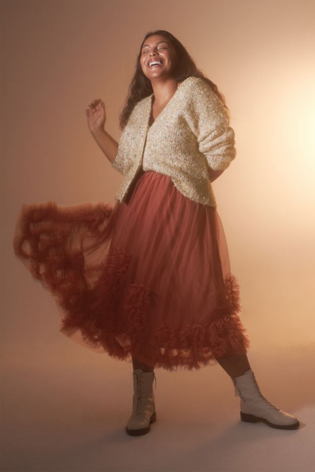 Maeve Twinkle Cropped Cardigan #5