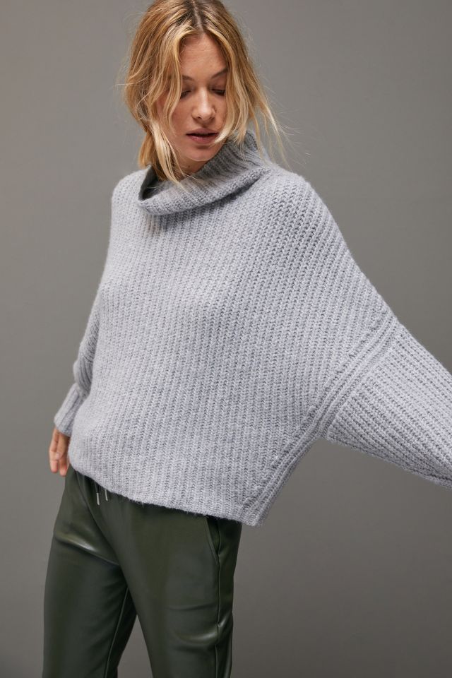 Anthropologie cowl neck sweater sale