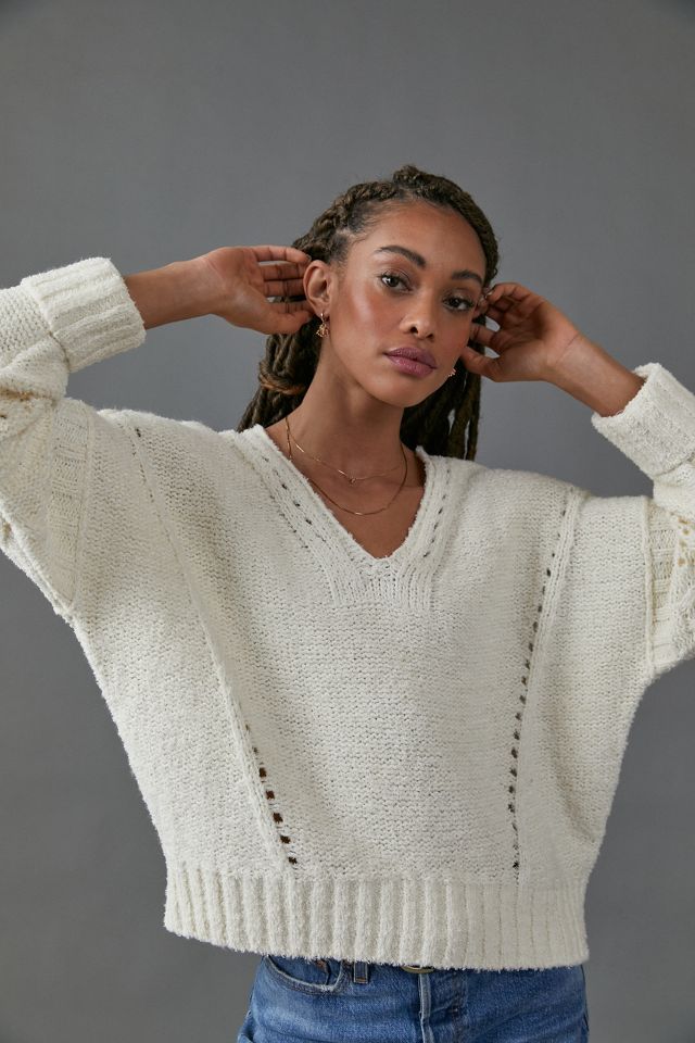 Pilcro Marla V-Neck Sweater 2024 XS