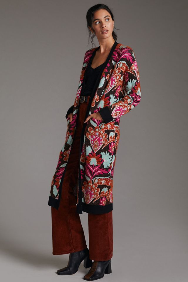 Patterned Duster Cardigan | Anthropologie UK