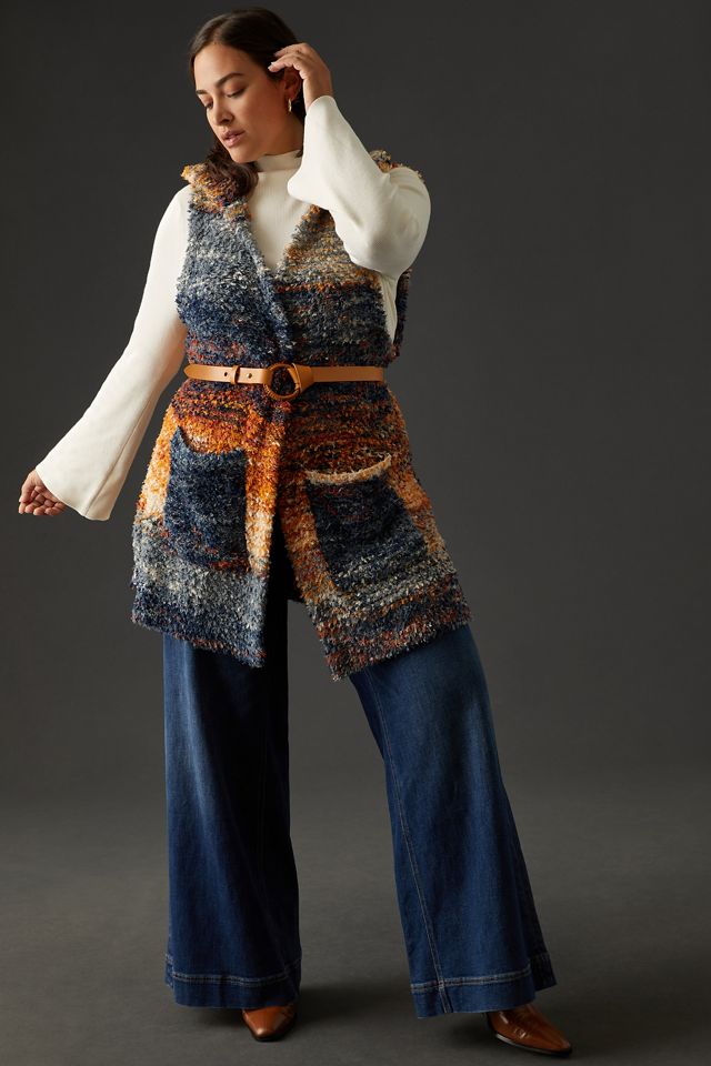 By Anthropologie Spacedye Sweater Vest #4