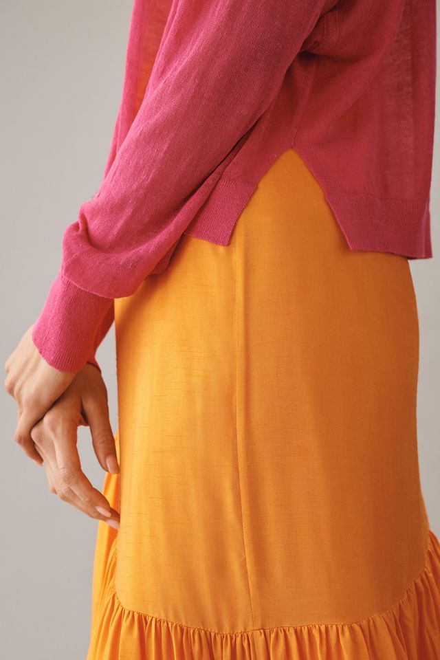 Maeve Sheer V-Neck Sweater #4