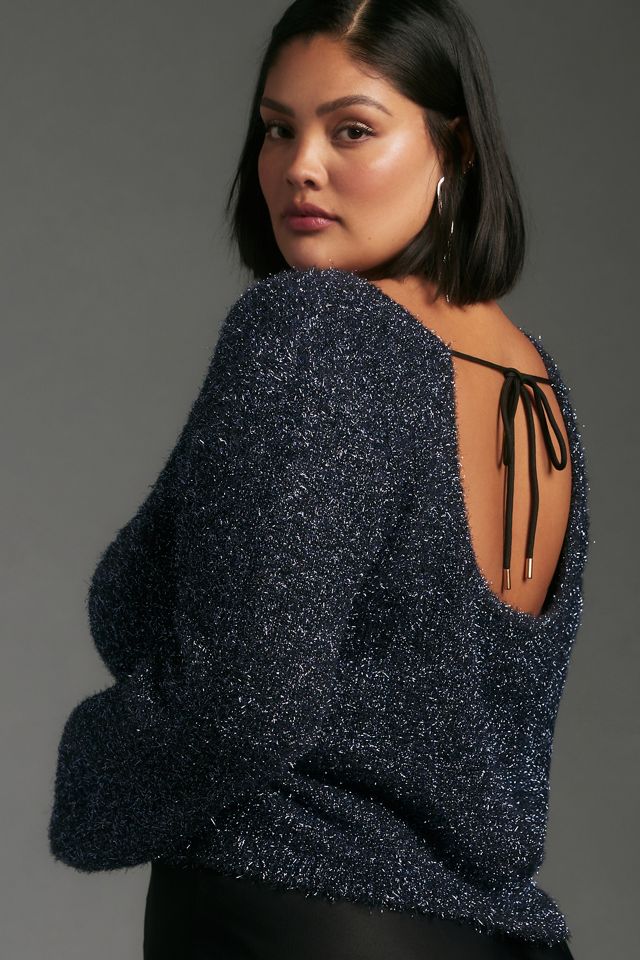 By Anthropologie Eyelash Pullover Sweater #5