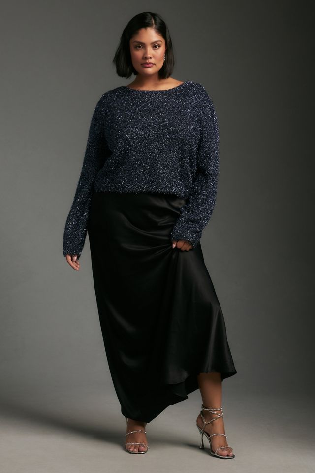 By Anthropologie Eyelash Pullover Sweater #6