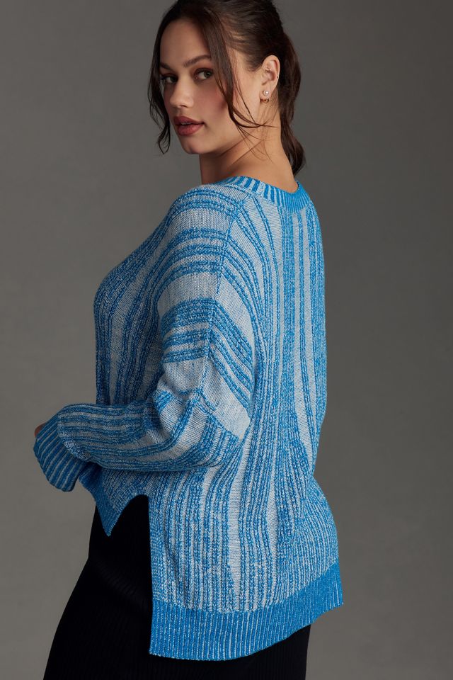 Pilcro Textured High-Low Pullover Sweater #5