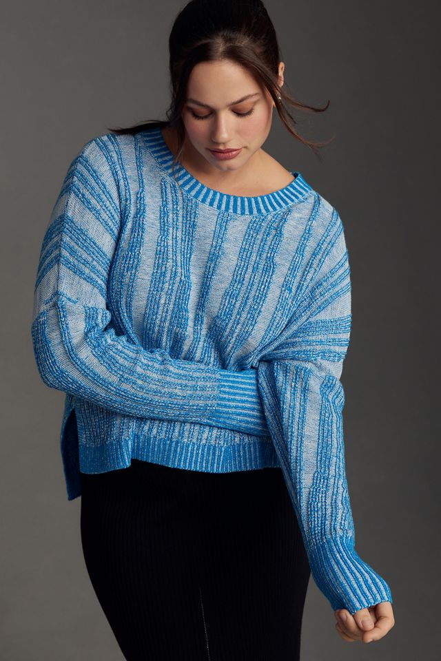 Pilcro Textured High-Low Pullover Sweater #7
