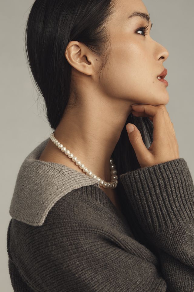 Maeve Layered Polo Sweater #3