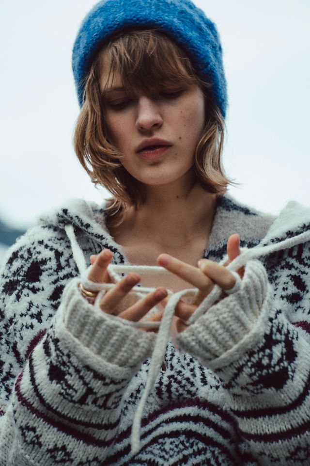Pilcro Relaxed Hooded Sweater #6