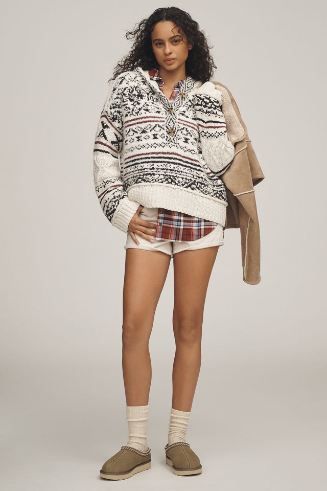 Pilcro Relaxed Hooded Sweater #4