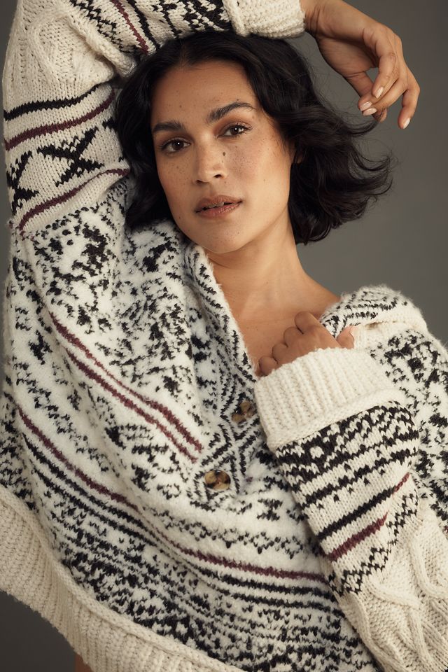 Pilcro Relaxed Hooded Sweater #10