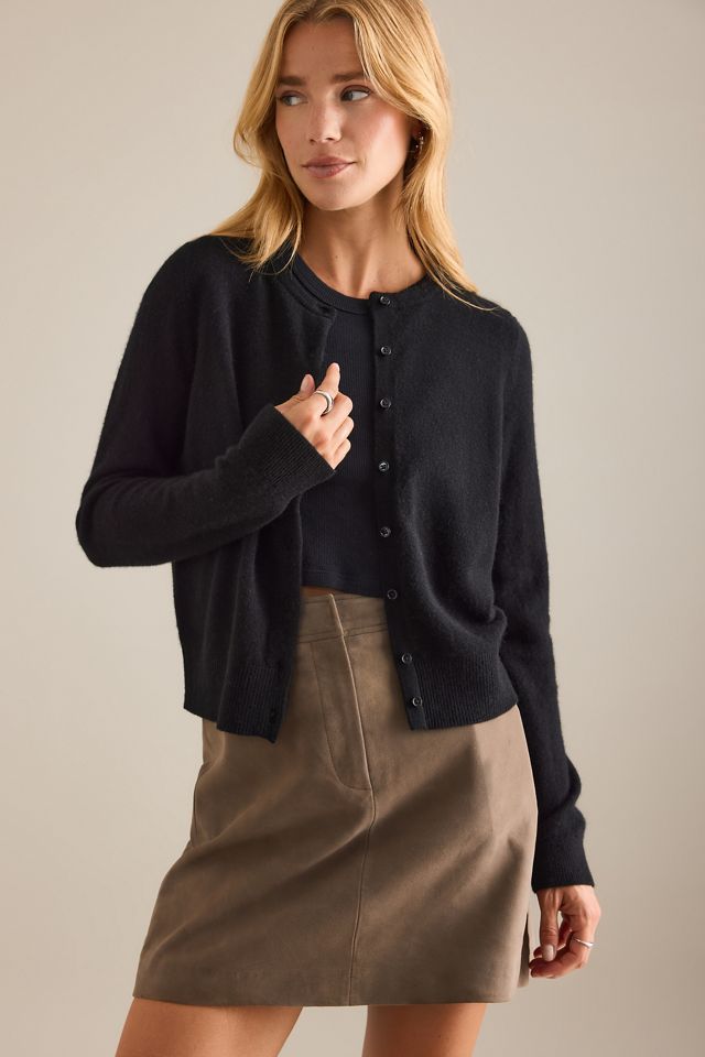 The Juliet Cashmere Crew-Neck Cardigan #3