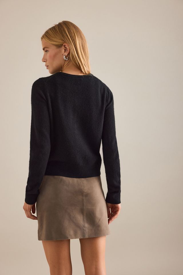 The Juliet Cashmere Crew-Neck Cardigan #1