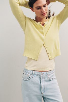 By Anthropologie Juliet 100% Cashmere Cardigan