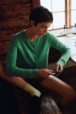 By Anthropologie Juliet 100% Cashmere Cardigan