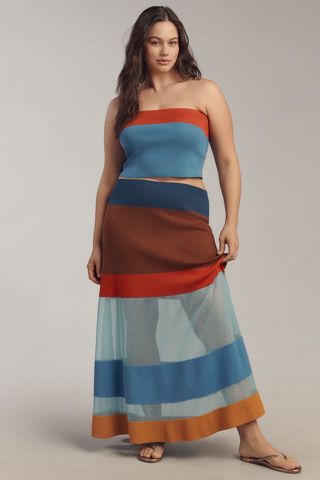 Maeve Knit Crop Tube Top #6