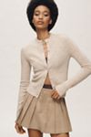 BHLDN Ella Strapless Chiffon Scarf Overlay Midi Dress