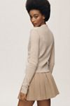 BHLDN Ella Strapless Chiffon Scarf Overlay Midi Dress