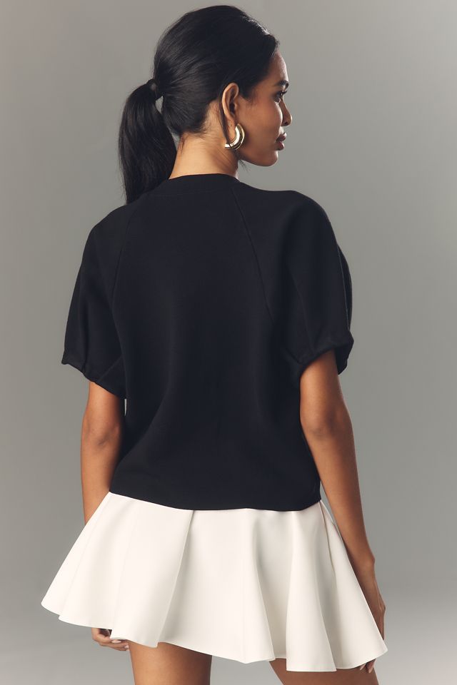 By Anthropologie Camiseta de Punto Cuello Redondo #1