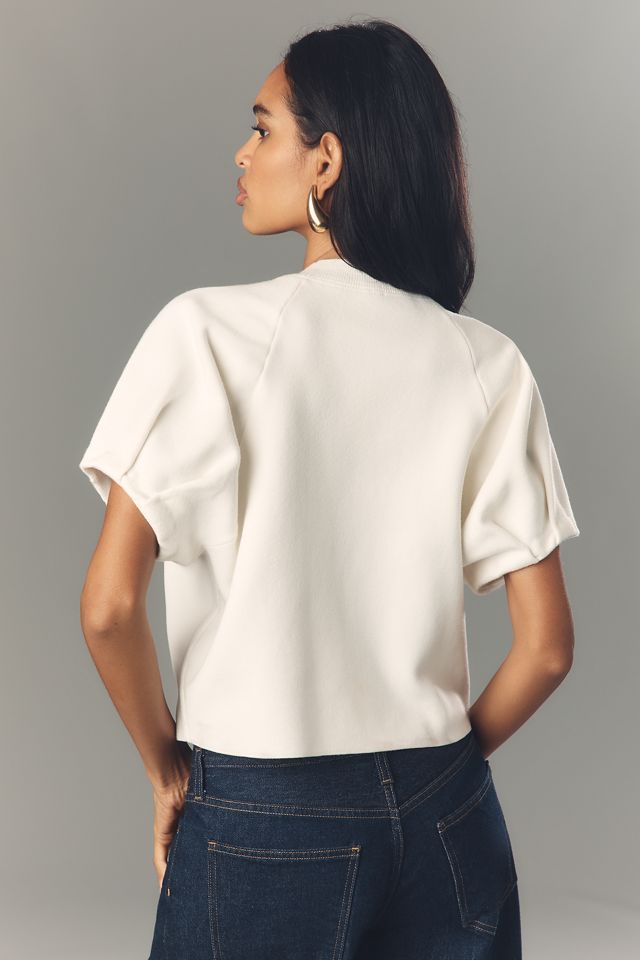 By Anthropologie Crew-Neck Sweater Tee #2