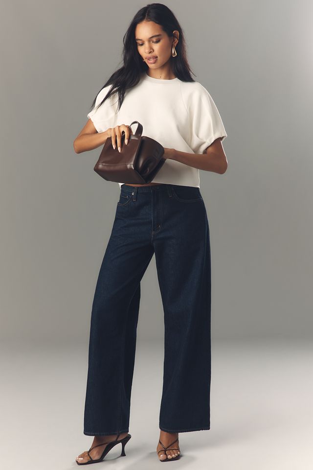 By Anthropologie Crew-Neck Sweater Tee #3