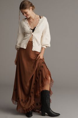 Amanza Fringed Cardigan | Anthropologie