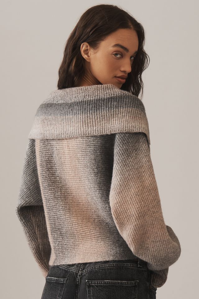Pilcro Henley Ribbed Pullover Sweater #2