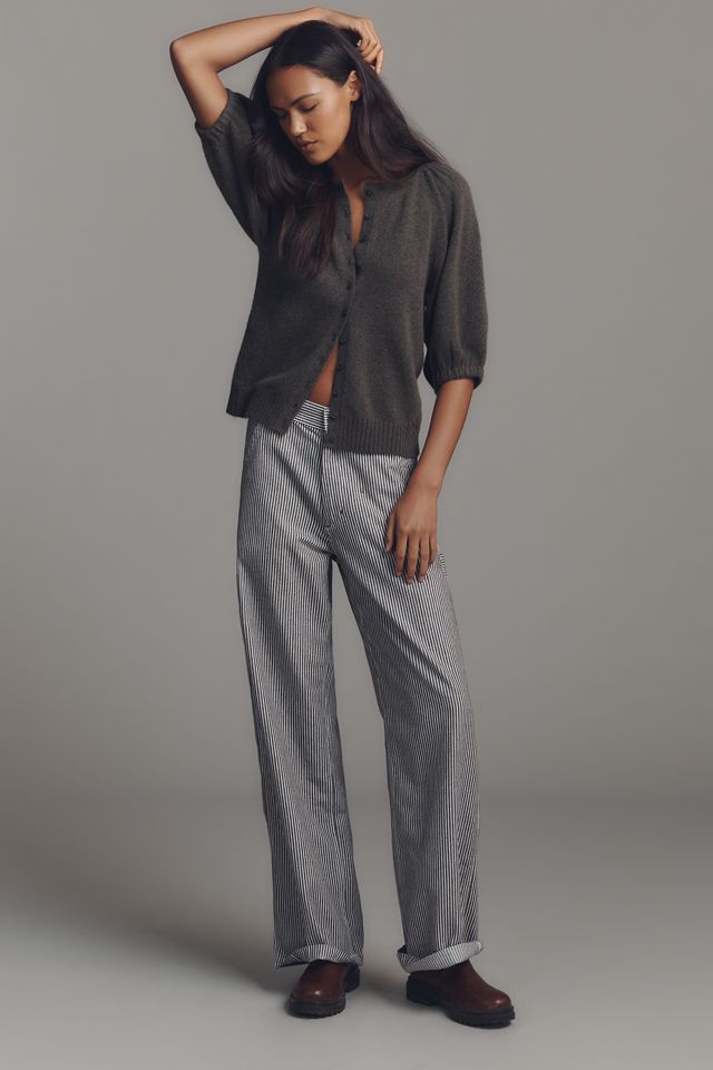 By Anthropologie Puff-Sleeve Cardigan Sweater #2