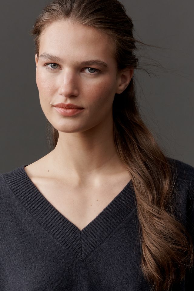 By Anthropologie Cashmere Blend Oversized Sweater #2