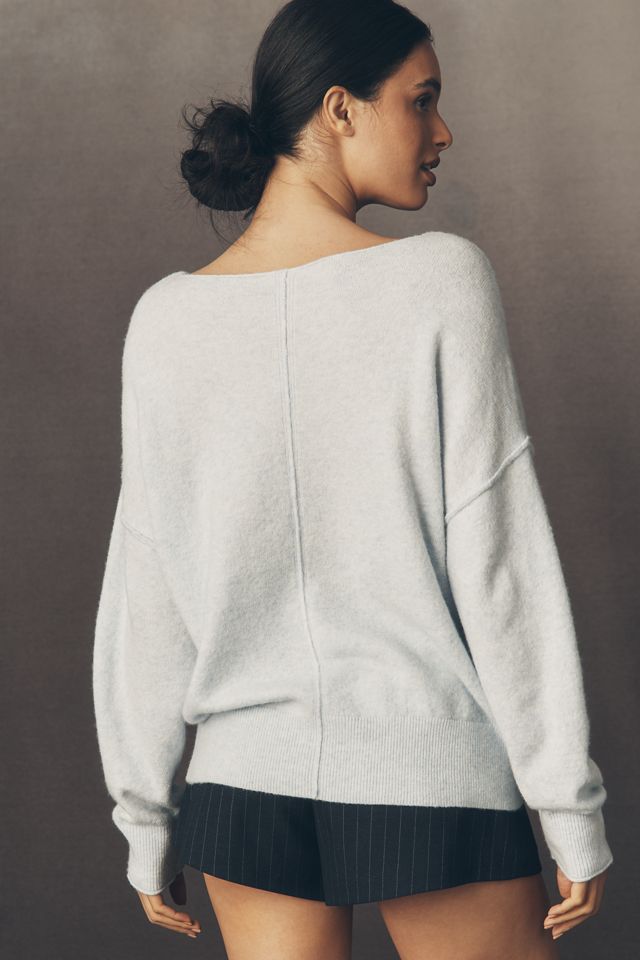 Le Pull Haley Col Bateau en Mélange de Laine #1