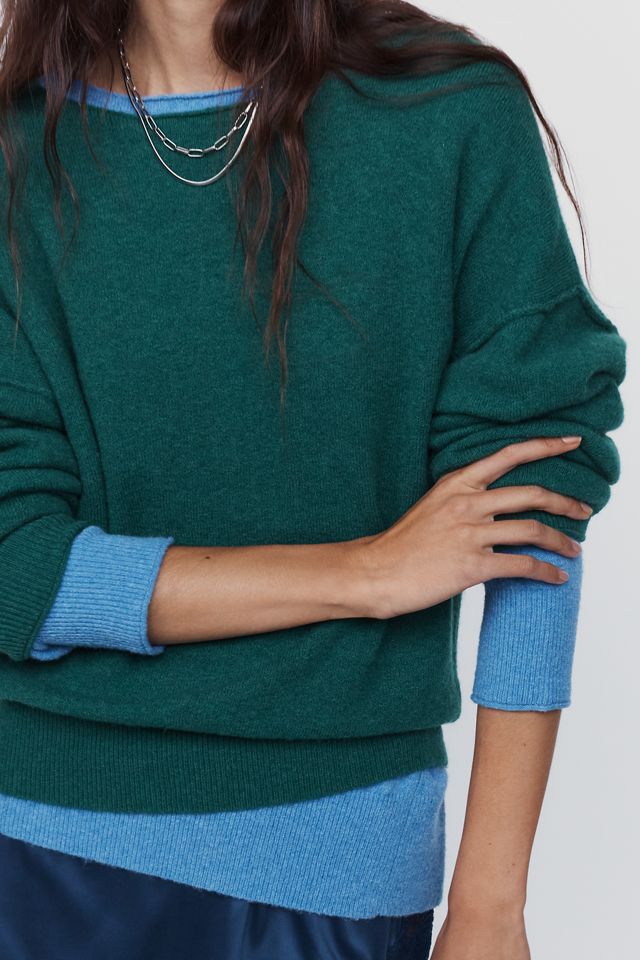 By Anthropologie Haley Boatneck Wool Blend Sweater #2