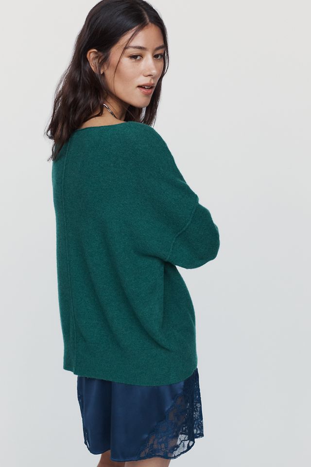 By Anthropologie Haley Boatneck Wool Blend Sweater #3