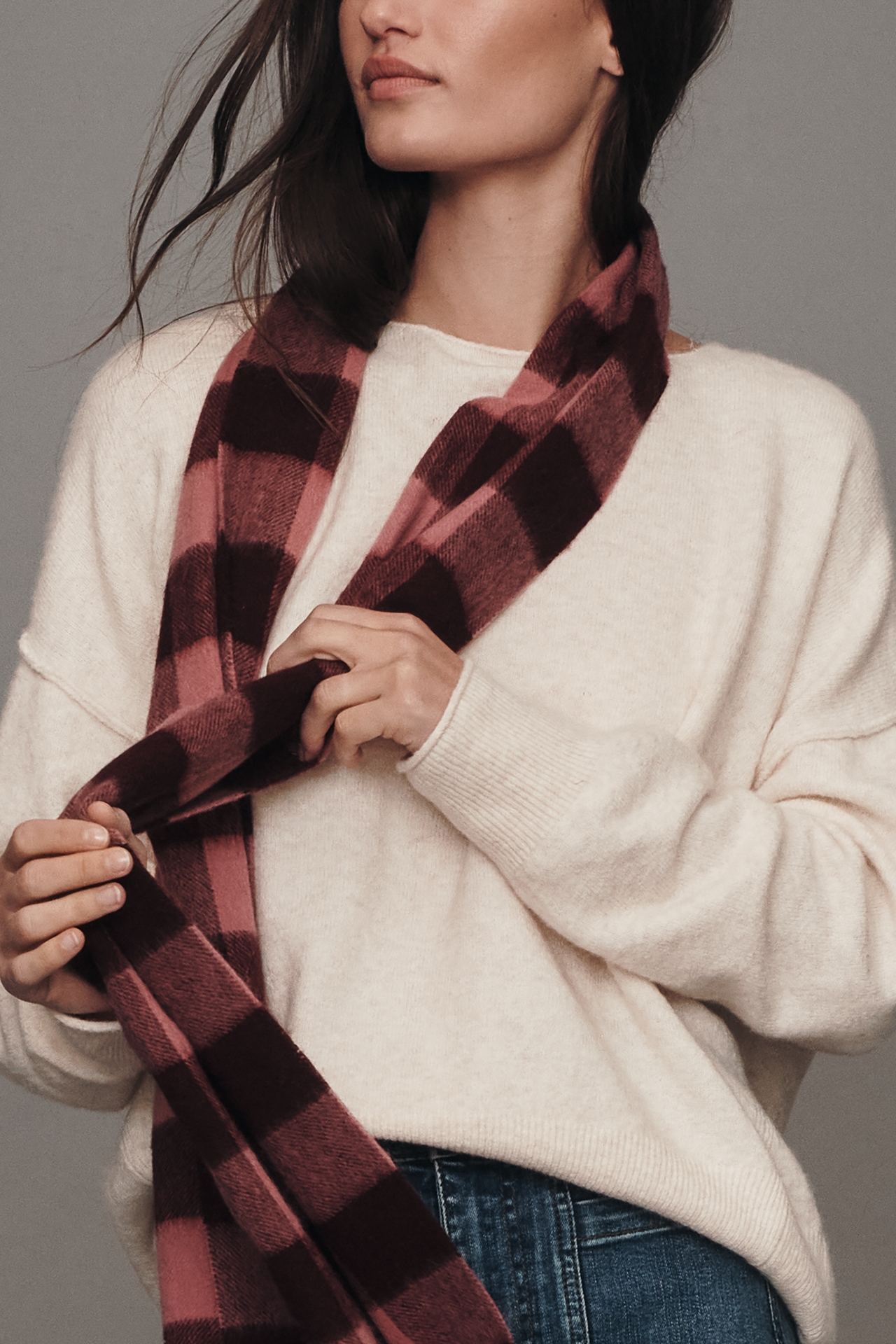 The Haley Boat-Neck Wool Blend Sweater