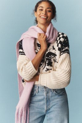 Pilcro Crew-Neck Nordic Jumper