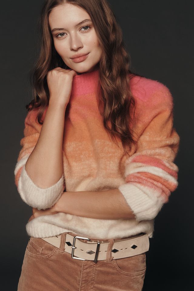 Maeve Brushed Wool Blend Ombré Sweater #2