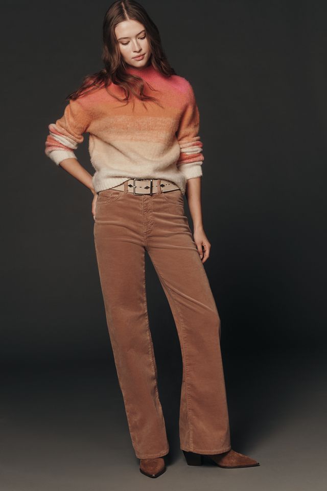 Maeve Brushed Wool Blend Ombré Sweater #3